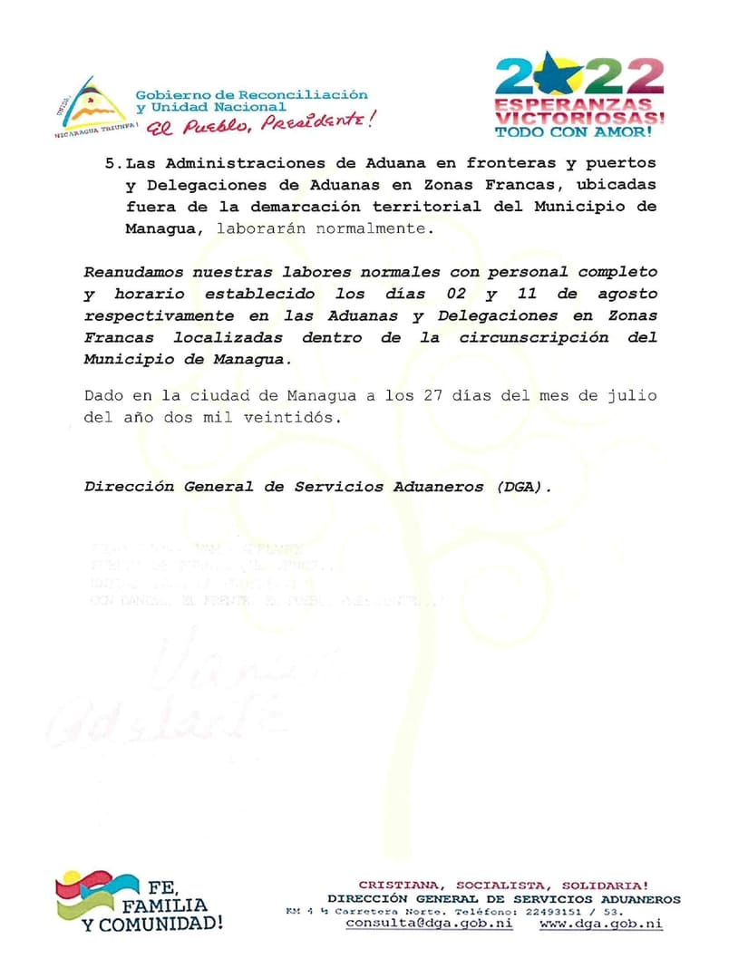 comunicado